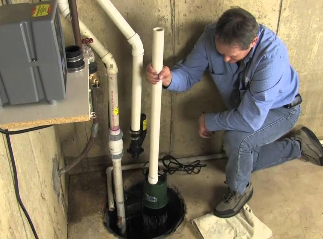 Sewage Pump Installation